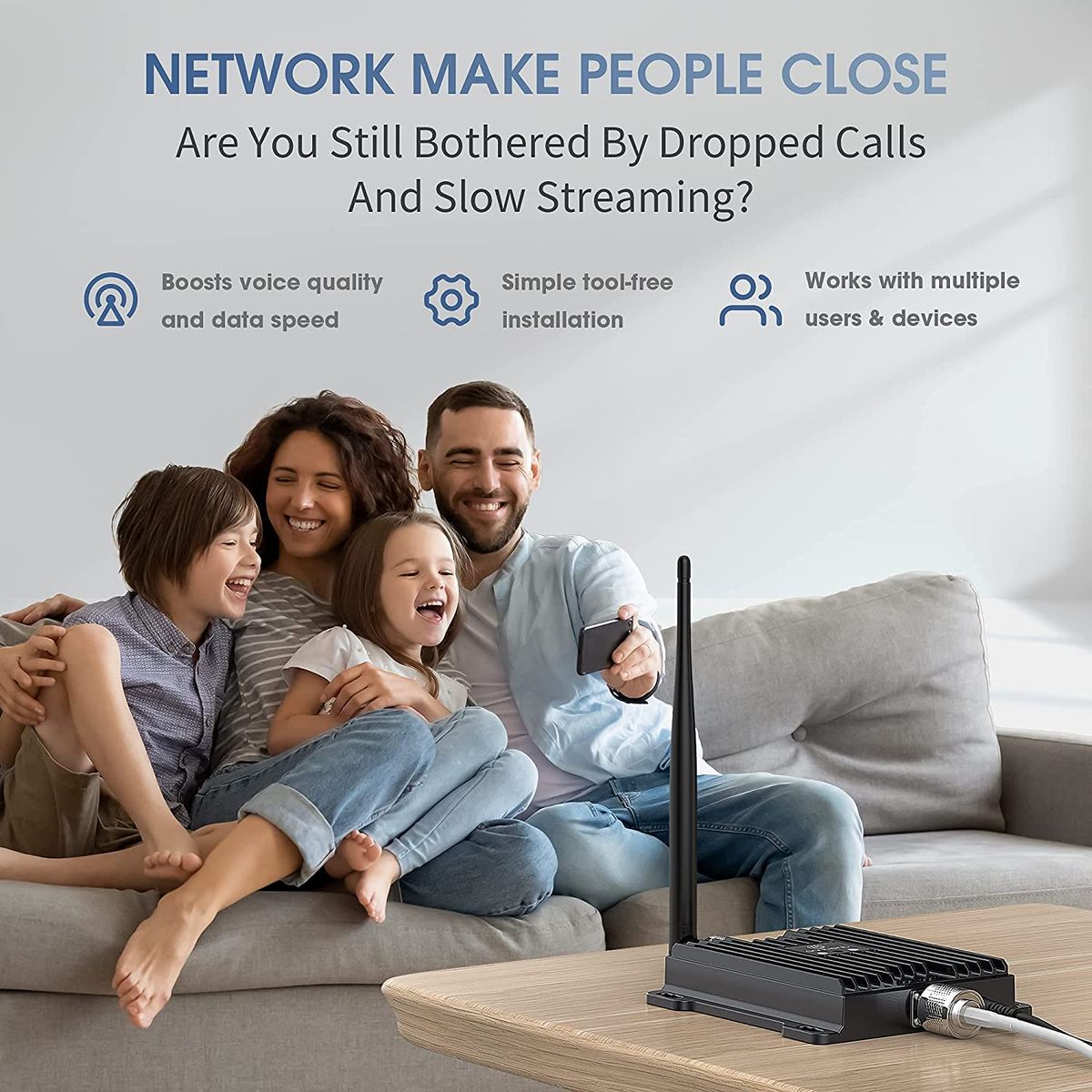 ANNTLENT cell phone signal booster 4G LTE cellular repeater 4G 800MHz band 20 GSM 900MHz band 8 signal booster internet booster for E-Plus O2 T-Mobile Vodafone suit for home/office use panel+yagi 800MHz