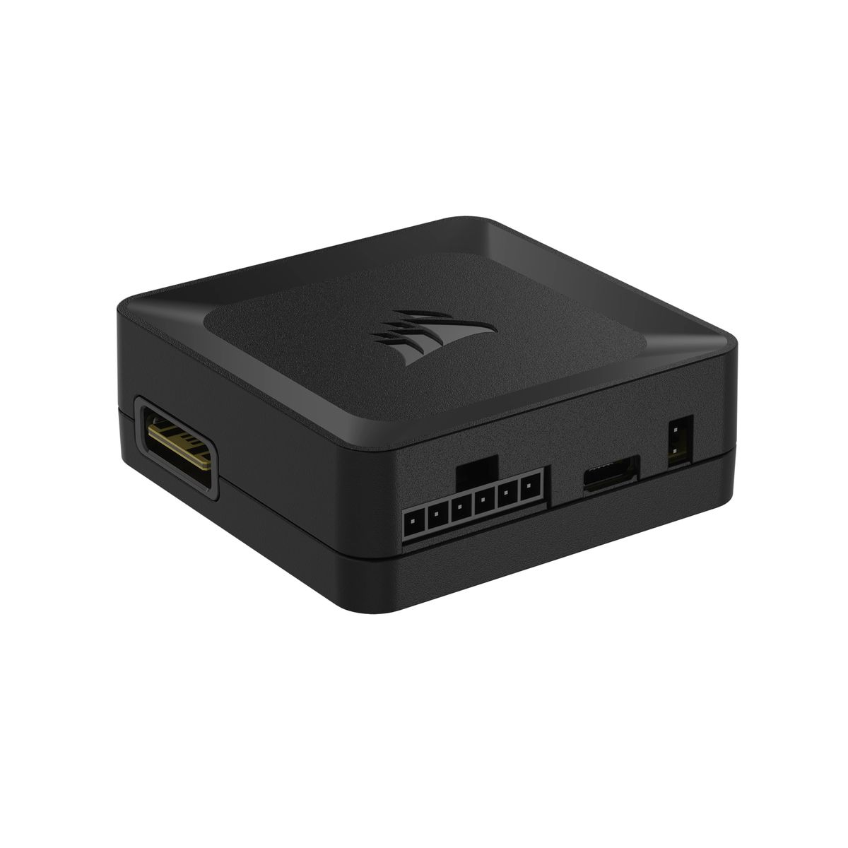 Corsair CL-9011116-WW iCUE LINK System Hub, Lüftersteuerung, Schwarz, RGB