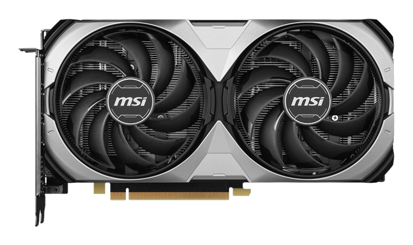 MSI GeForce RTX 4070 VENTUS 2X E 12G OC, 12 GB GDDR6X, PCIe 4.0, 2x Lüfter, 1x HDMI, 3x DisplayPort