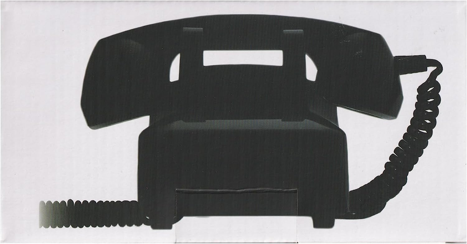 Opis Retro Telefon Wählscheibe/Festnetztelefon Retro/Telefon mit Schnur/Telefon mit Wählscheibe/Telefon Retro/Telefon Kabelgebunden - Das Traumtelefon Opis 60s Cable in schwarz 60s cableAlle Logos mit inbegriffen schwarz