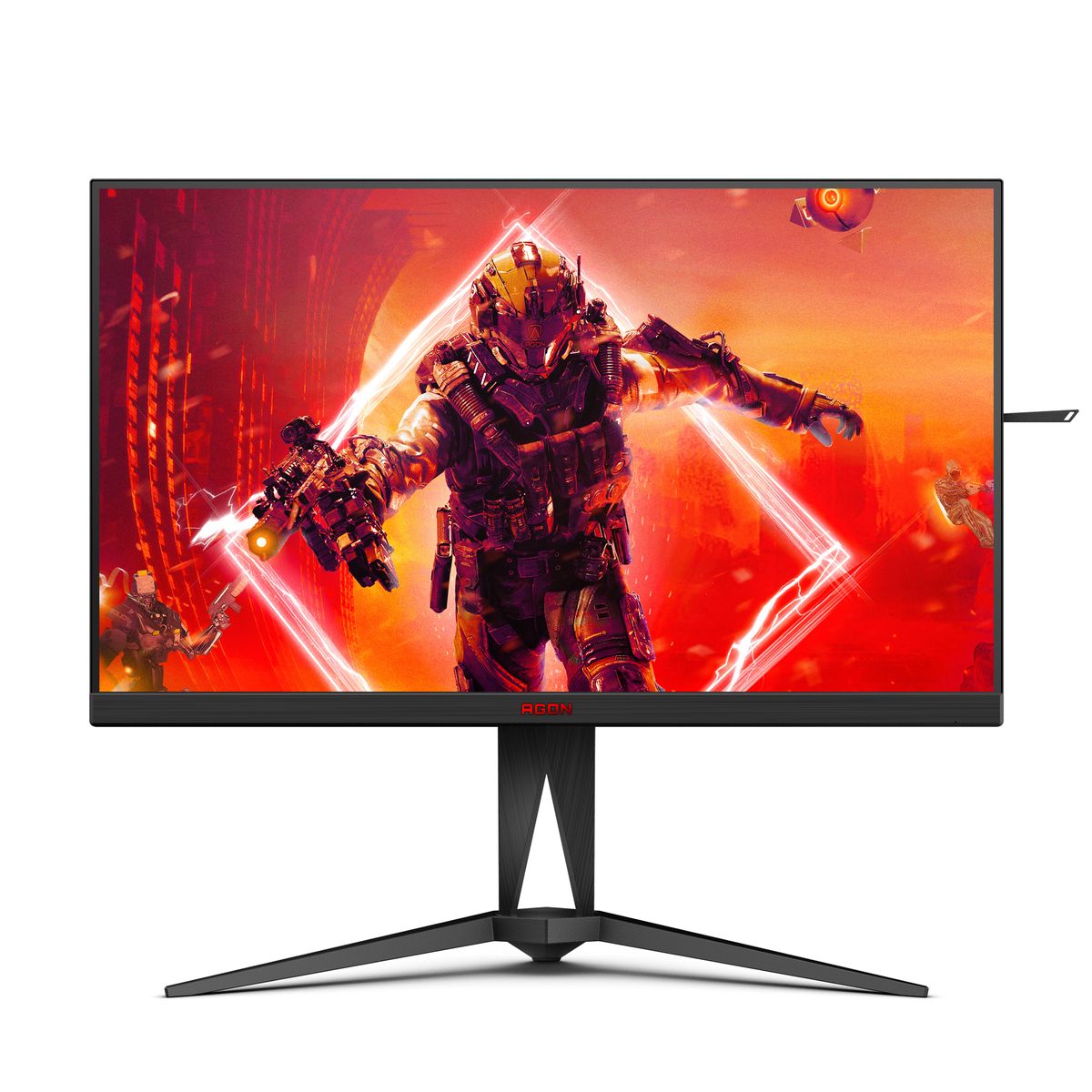 AOC AGON 5 AG275QZN/EU Computerbildschirm 68,6 cm (27") 2560 x 1440 Pixel Quad HD Schwarz, Rot