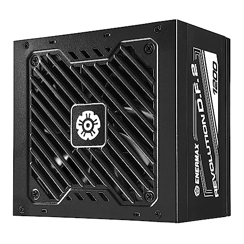 Enermax ERS1200EWT REVOLUTION D.F. 2 Netzteil 1200 W Vollständig modular 80 PLUS Gold ATX 20+4 pin Schwarz 12 cm Lüfter