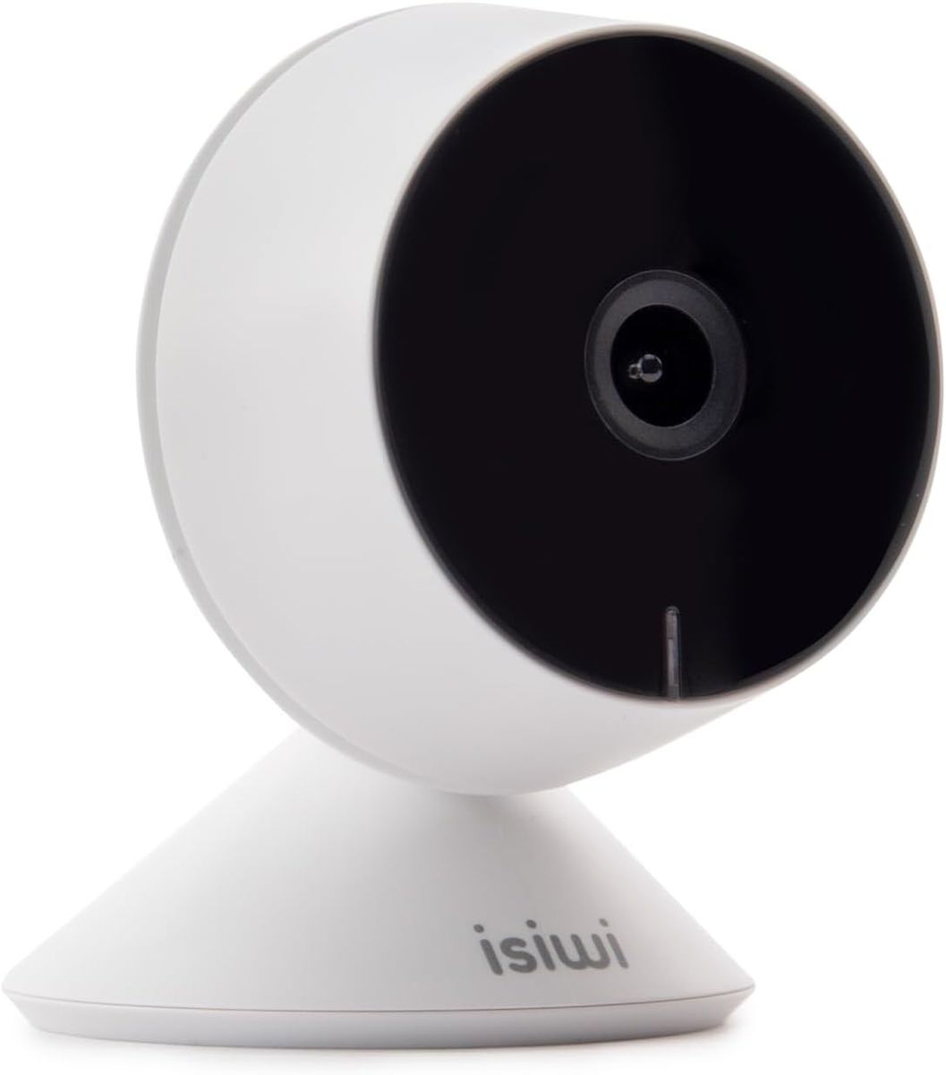 Isiwi ISW-BFI2M Indoor Überwachungskamera, HD 1080p, Nachtsicht, Zwei-Wege-Audio, Bewegungs- & Geräuscherkennung, Babyphone, WLAN, Netzteil C-Stecker (EU)