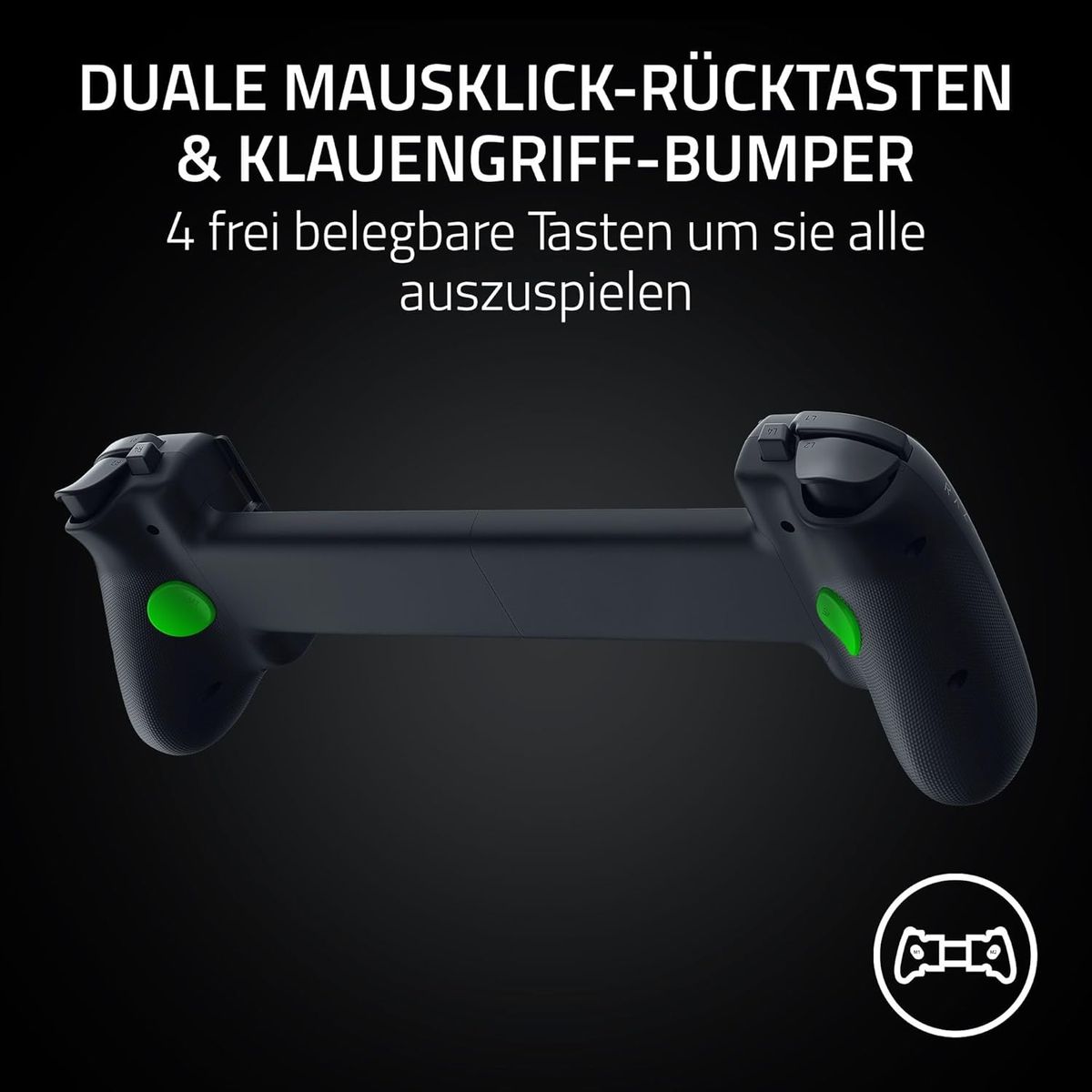 Razer Kishi Ultra V3 Pro XL Gamepad, kabelgebunden USB-C für Android, PC, Xbox, iOS, Analog/Digital, 3,5-mm, Schwarz