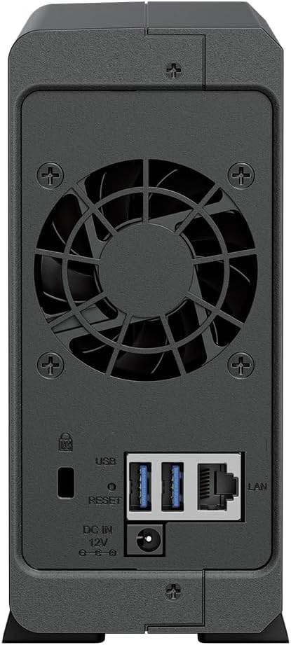 Synology DiskStation DS124 NAS & Speicherserver Desktop Realtek RTD1619B 1 GB DDR4 DiskStation Manager Schwarz