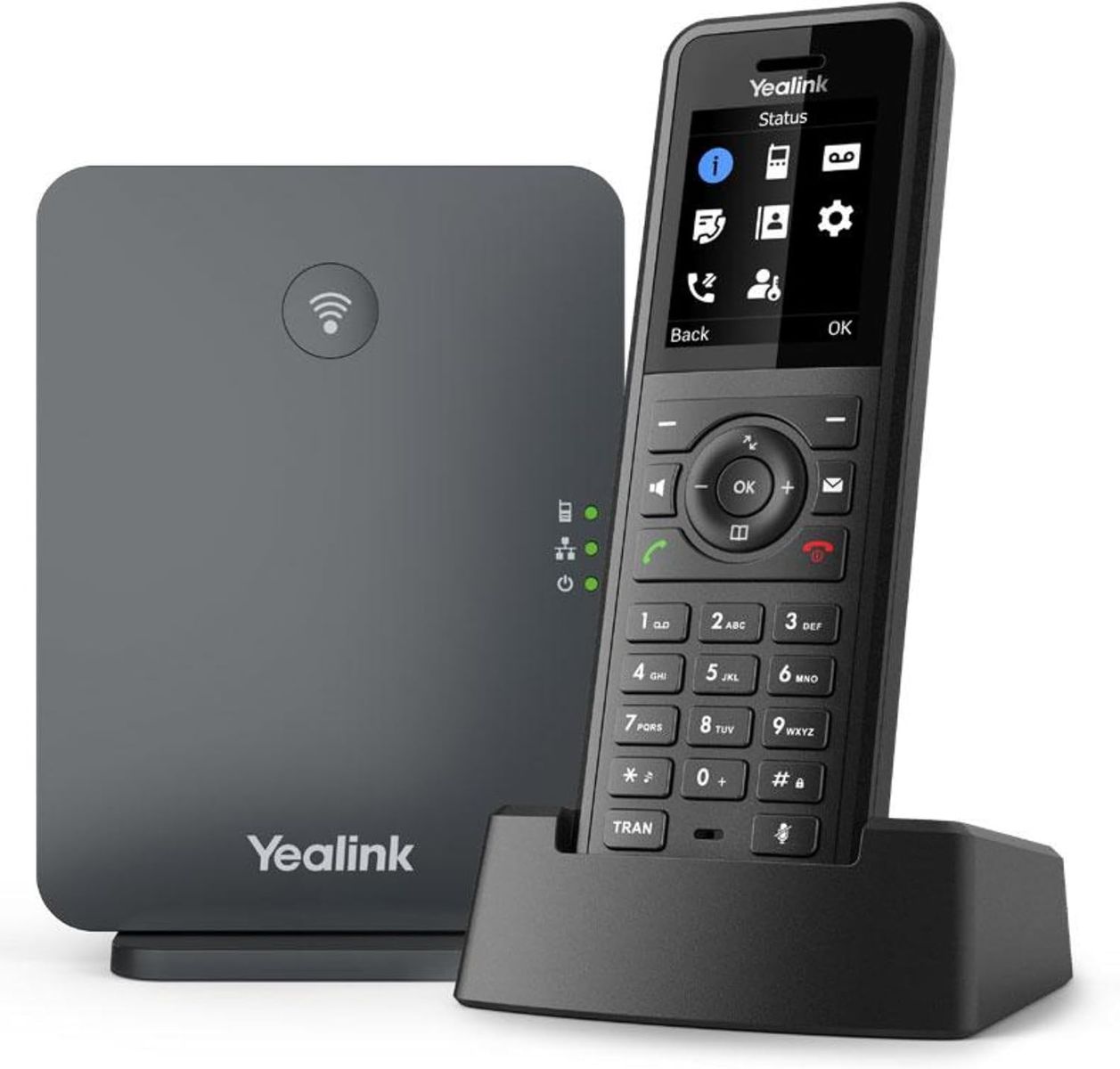 Yealink W77P IP-Telefon Schwarz TFT