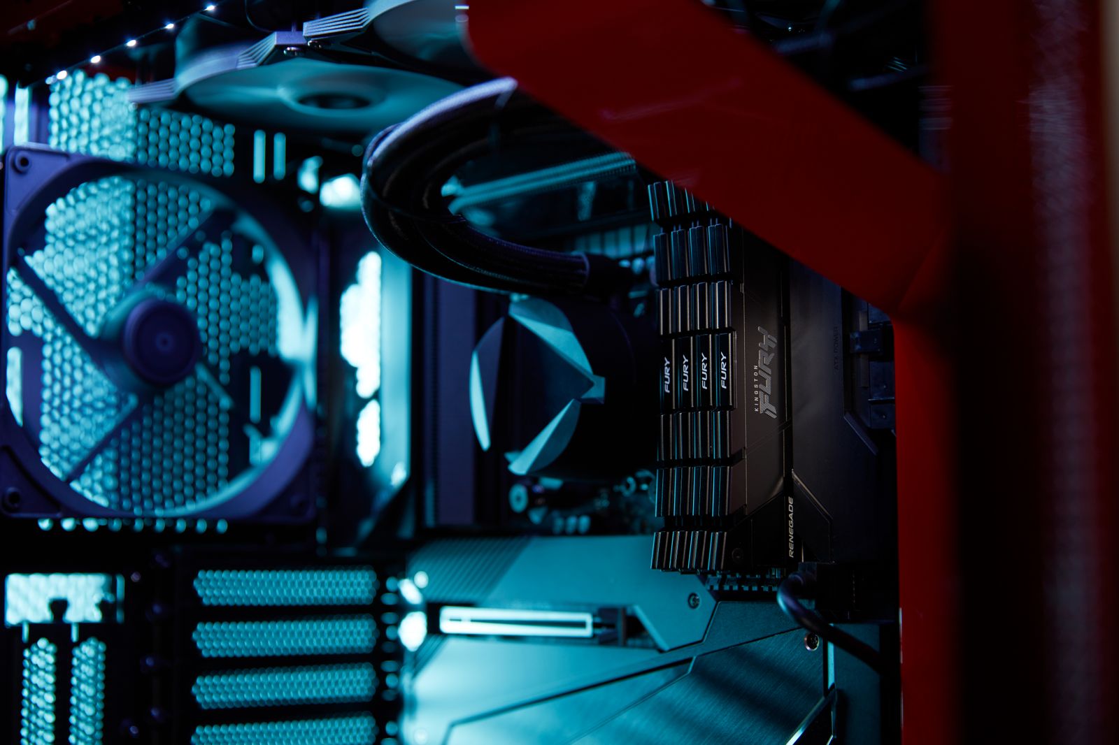 Kingston Technology KF446C19RB2K2/16 FURY Renegade 16GB (2x8GB) DDR4-4600 CL19 DIMM, XMP 2.0, 1.4 V, schwarzer Kühlkörper