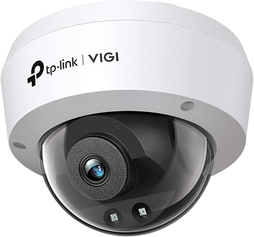 TP-Link VIGI 4MP IR Dome Netzwerkkamera, 4mm Linse