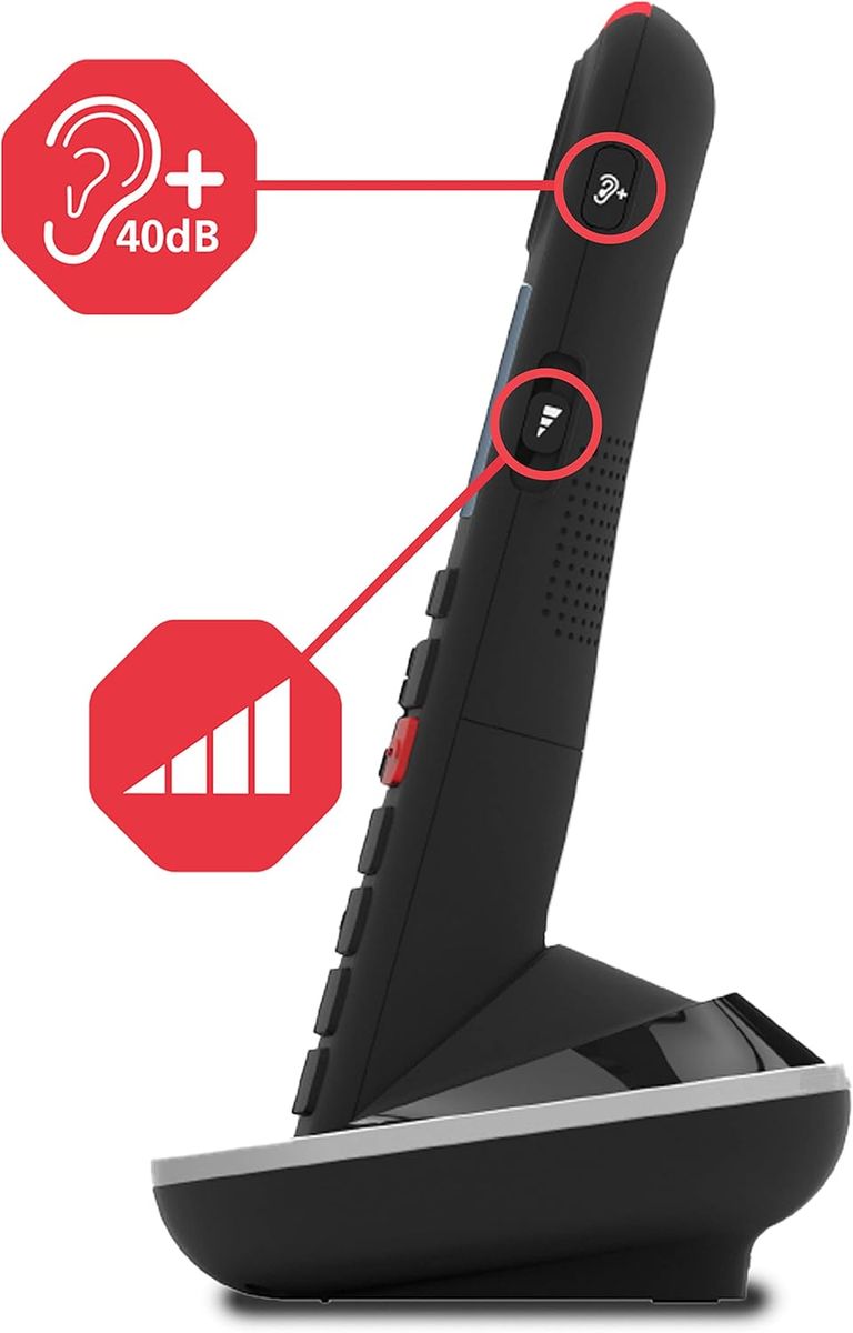 Swissvoice Xtra Handset schnurloses Mobilteil für Swissvoice Xtra 2355, Swissvoice Xtra 2355 Duo, Swissvoice Xtra 3355 Combo Ohne Anrufbeantworter 1 Mobilteil