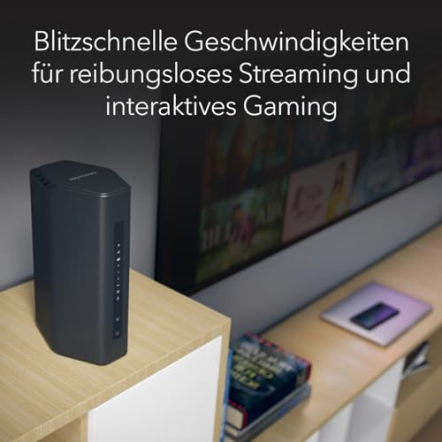 NETGEAR Nighthawk RS200-100EUS Tragbarer WLAN-Router Dual-Band Wi-Fi 7 (802.11be) 6500 Mbit/s Gigabit Ethernet 4x LAN USB Schwarz