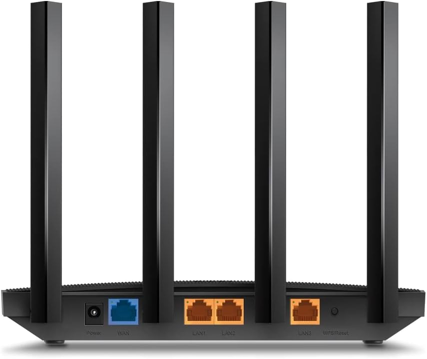 TP-Link Archer AX18 Wi-Fi 6 WLAN Router, Dualband AX1500, 4 Gigabit-Ports, WPA3, Kindersicherung, Gast-Netzwerk, keine DSL-Funktion AX1500 Router
