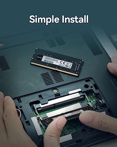 Lexar LD4AS008G-B3200ASST 8GB SO-DIMM DDR4 3200 MHz Laptop-RAM, 260-Pin, CL22, 1.2V, Notebookspeicher