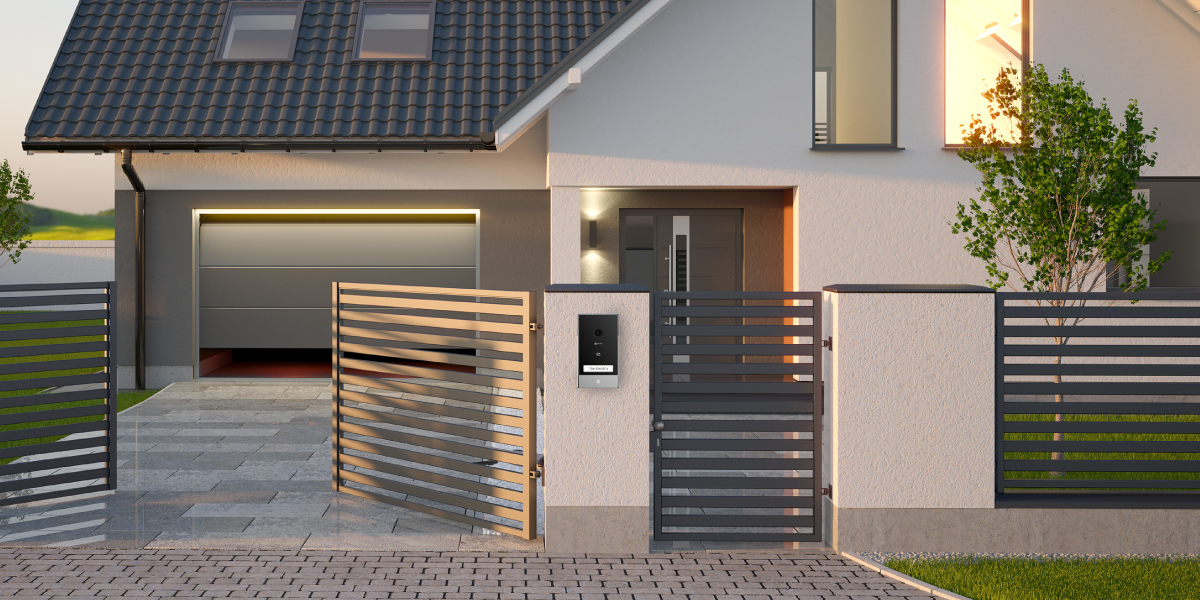 EZVIZ CS-HP7-R100-1W2TFC Video-Zugangssystem 7" Innenstation, WLAN, Nachtsicht 6 m, 2‑Way Audio, MicroSD, Schwarz/Silber, EU