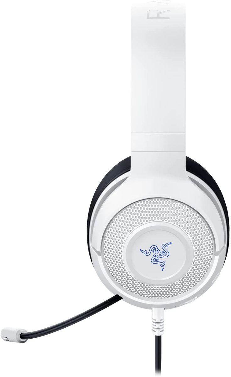 Razer Kraken X for Playstation Gaming Headset Virtual 7.1 Surround-Sound 3.5mm Multi-Plattform White