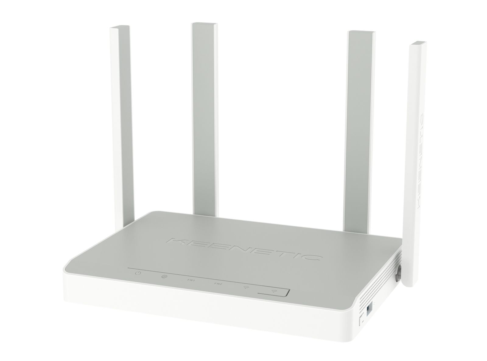 Keenetic Hopper AX1800 Mesh-WLAN-6 Router, Dual-Band Wi‑Fi 6 (802.11ax) 1800 Mbit/s, 4x Gigabit LAN, USB 3.0, Ethernet-WAN, Weiß