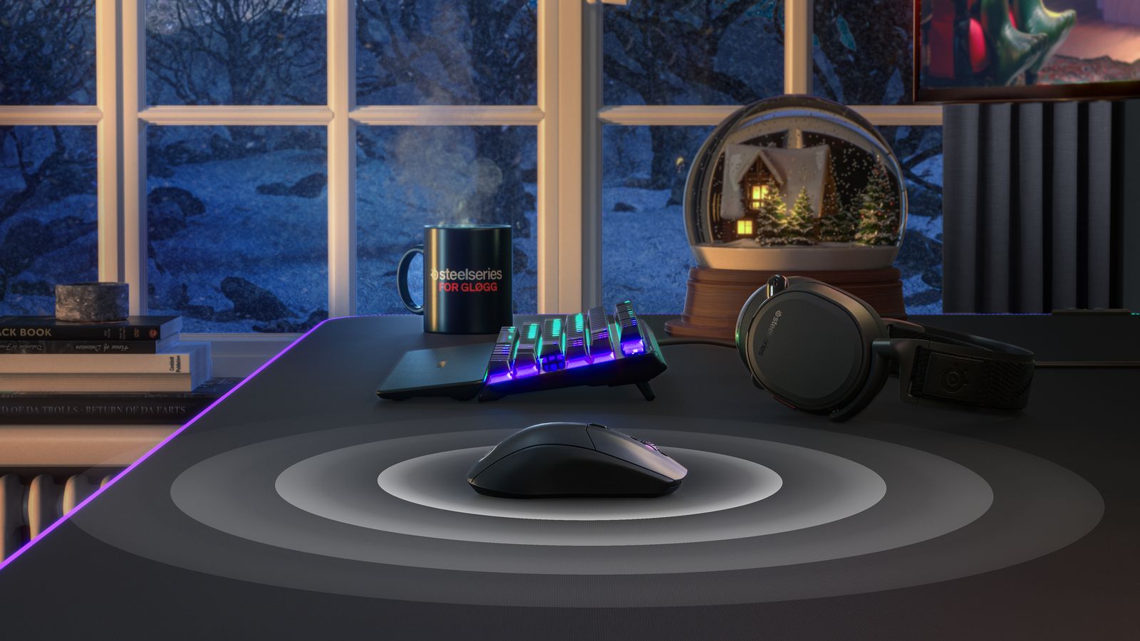 Steelseries Rival 3 Wireless Maus Gaming rechts RF Wireless + Bluetooth Optisch 18000 DPI