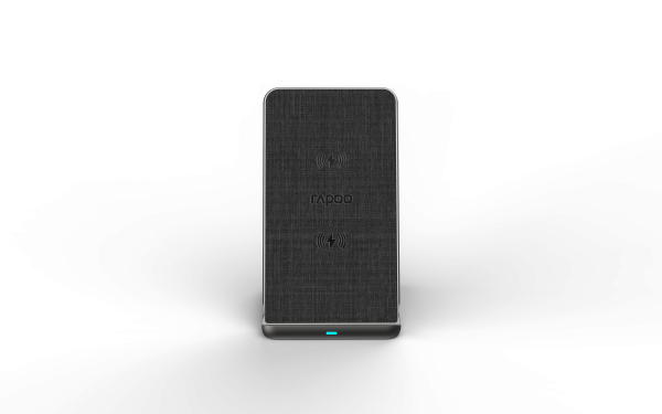 Rapoo XC360 Ladegerät Schwarz USB Kabelloses Aufladen Schnellladung Drinnen