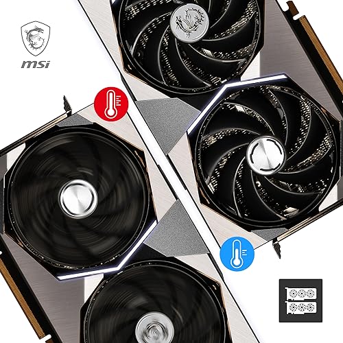 MSI GeForce RTX 4080 SUPRIM X 16GB GDDR6X, PCIe 4.0, HDMI 2.1a, 3x DisplayPort 1.4a, 16-pin Stromanschluss, 3x Lüfter