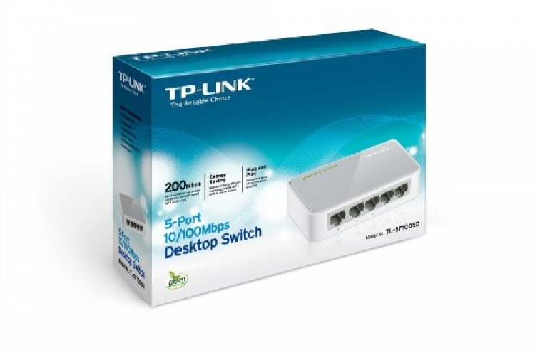 TP-Link 5-Port 10/100 Mbit/s Desktop Switch Unmanaged