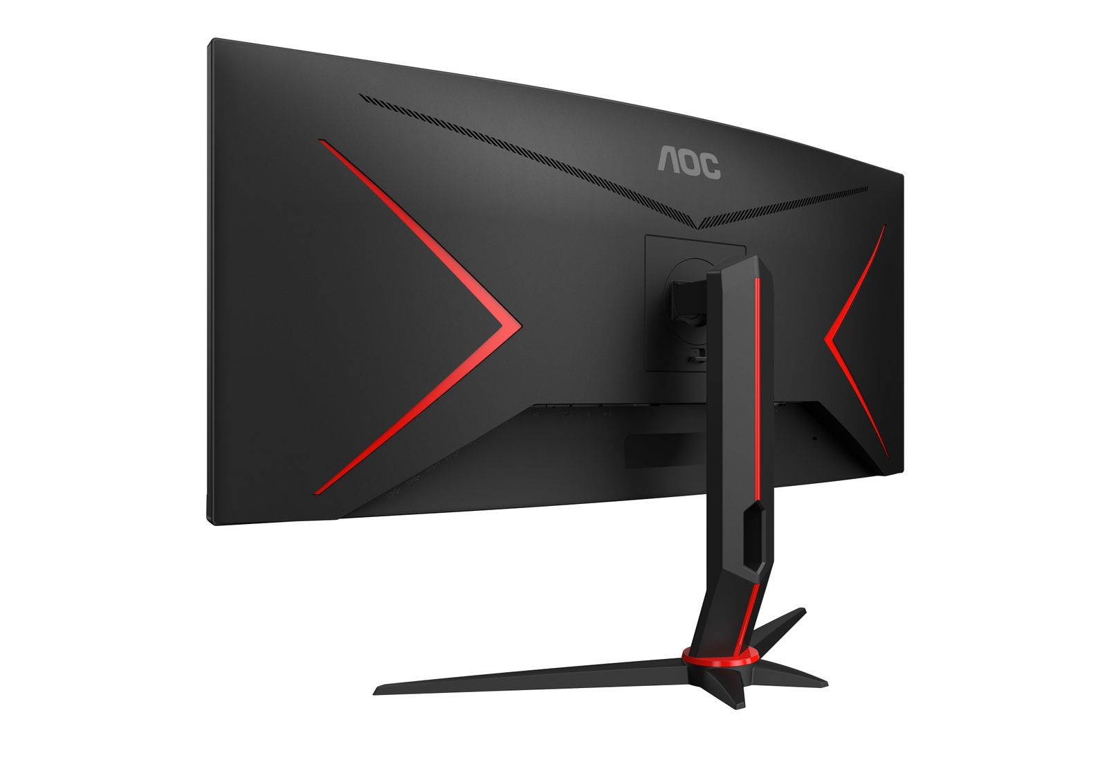 AOC G2 CU34G2XPD/BK Computerbildschirm 86,4 cm (34") 3440 x 1440 Pixel Wide Quad HD LED Schwarz, Rot