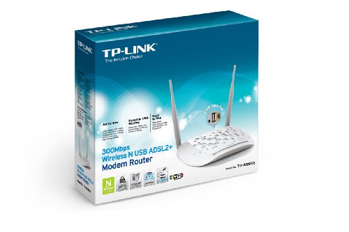 TP-Link TD-W8968 300Mbit/s Wireless N USB ADSL2+ Modem Router Annex A AT/CH