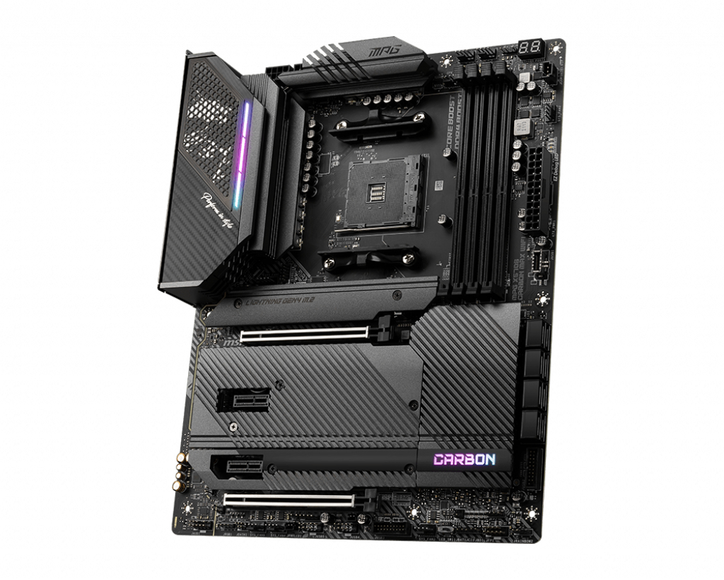MSI MPG X570S CARBON MAX WIFI Motherboard AMD X570 Socket AM4 ATX