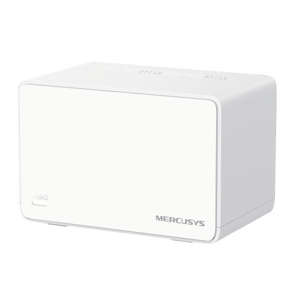 Mercusys HALO H80X Mesh-System, Dual-Band Wi-Fi 6 (802.11ax), 2976 Mbit/s, Weiß, 3 externe Antennen, EU V1.0