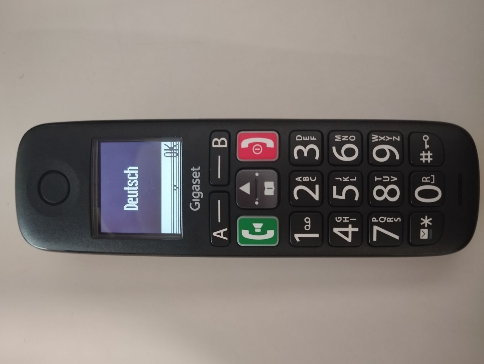 Gigaset E290 Duo Analoges Telefonmobilteil Anrufer-Identifikation Schwarz