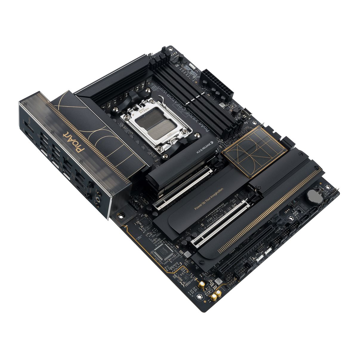 ASUS ProArt X870E-CREATOR WiFi Mainboard, AMD X870E Chipsatz, Sockel AM5, ATX, DDR5, USB4, 10G + 2.5G LAN, Wi‑Fi 7, Bluetooth 5.4, 7.1 Audio
