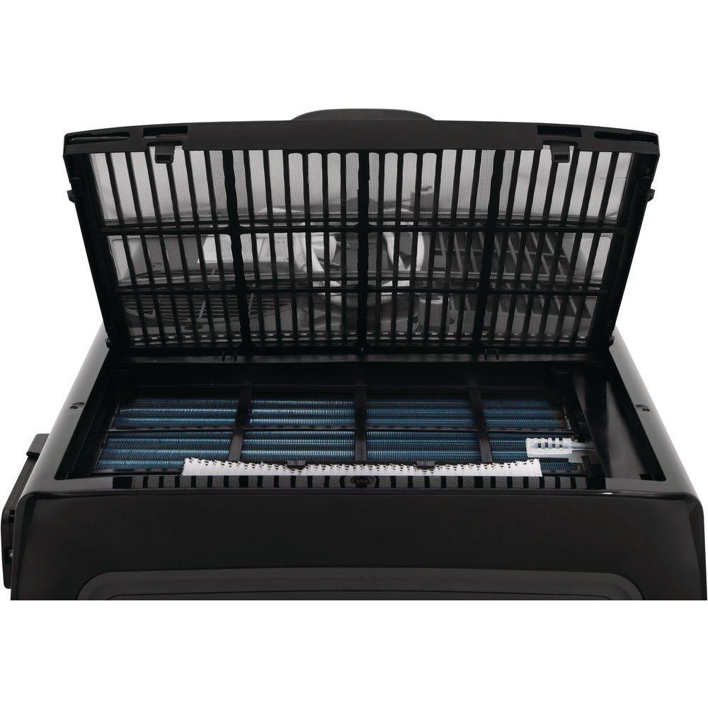 Whirlpool PACB29HP Mobile Split-Klimaanlage, tragbare Klimaanlage 9000 BTU/h, Kühlen/Heizen/Entfeuchten, 64 dB, A+ Energieeffizienz, Schwarz