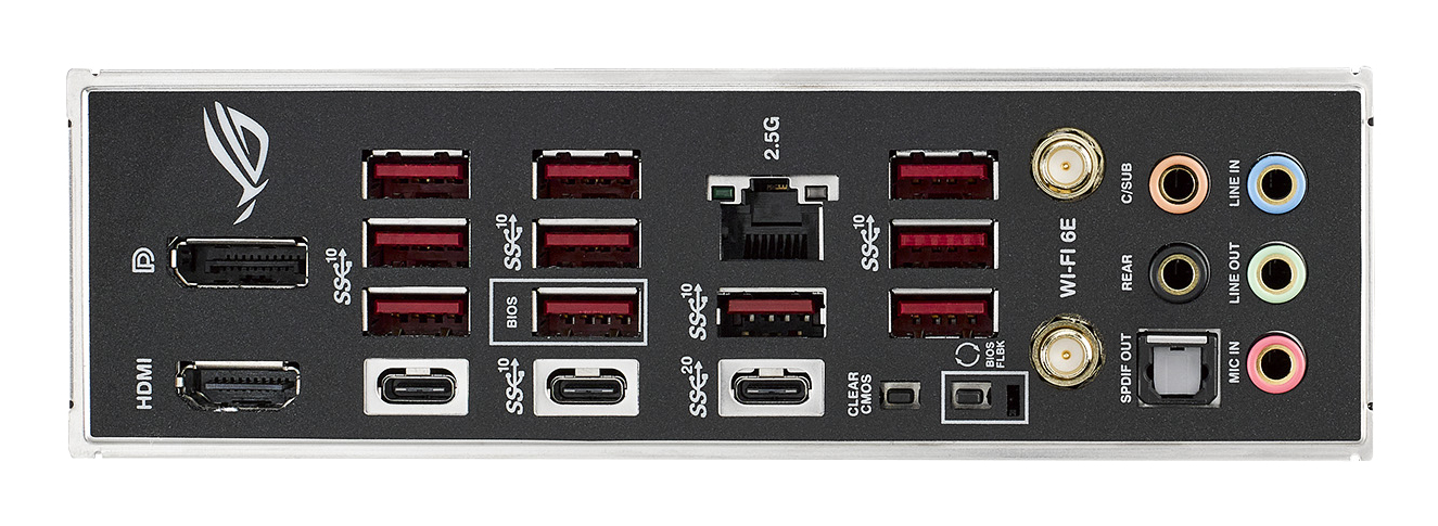 ASUS ROG Strix X670E-E Gaming WiFi Mainboard AM5 ATX, DDR5, PCIe 5.0, 4x M.2, 2.5Gb LAN, Wi‑Fi 6E, Bluetooth 5.2, USB 3.2 Gen2x2, Aura Sync