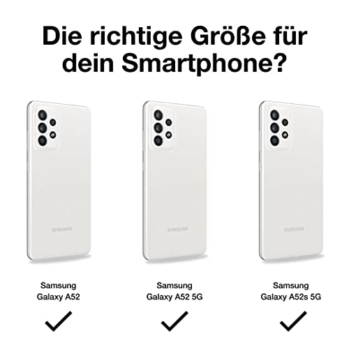 Woodcessories ECO571 Smartphone-Schutzhülle für Samsung Galaxy A52, nachhaltig & vegan, aus Bio-Kunststoff & Weizengemisch, stoßfest, grau