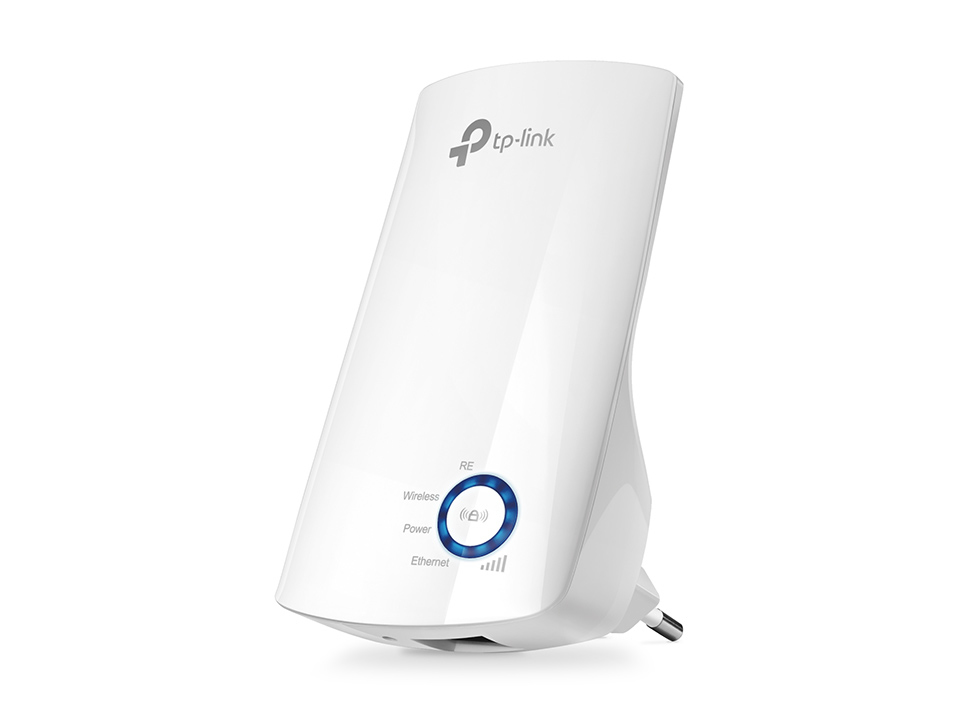 TP-Link TL-WA850RE(DE) WLAN Repeater (300 Mbit/s, App Steuerung, 1 Port, WPS, LED abschaltbar, Deutschsprachige Version) & TL-WA850RE WLAN Repeater (300 Mbit/s) weiß