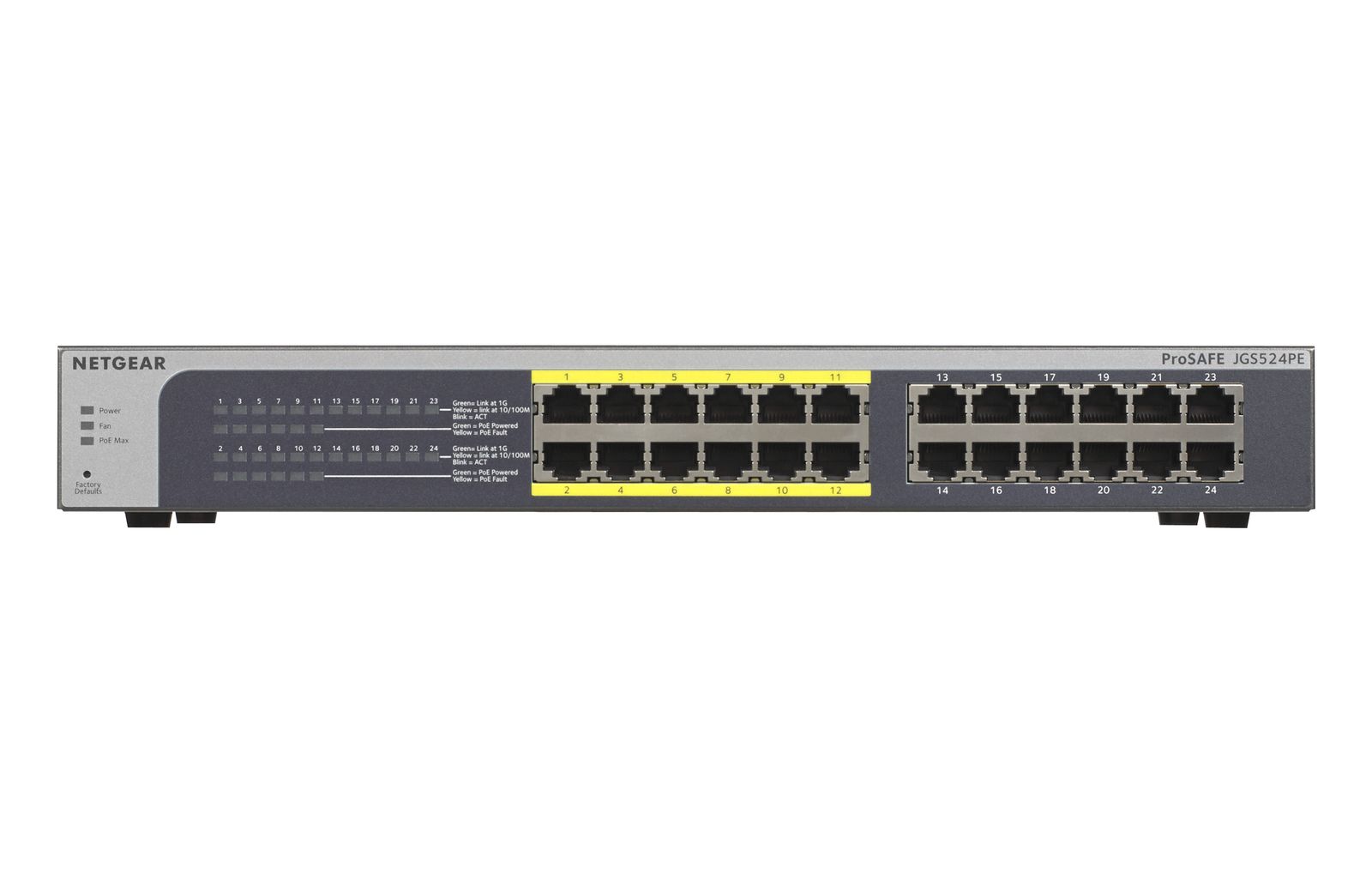 Netgear ProSAFE Plus 24-Port-Switch PoE