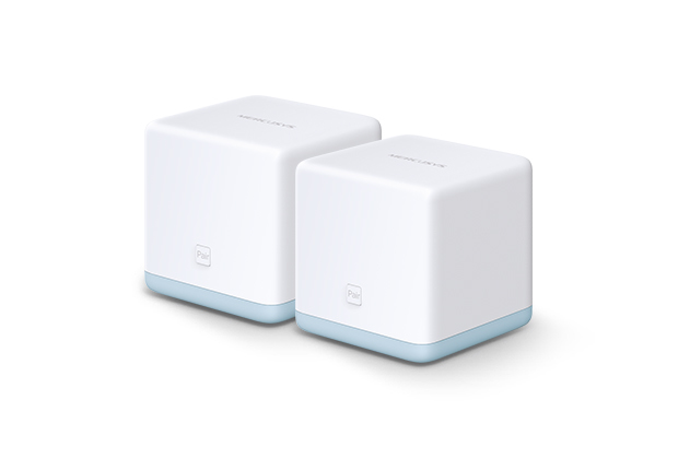Mercusys AC1200 Whole Home Mesh Wi-Fi System Halo S12 (2-Pack) 802.11ac, 300+867 Mbit/s, 10/100 Mbit/s, Ethernet LAN (RJ-45) Ports 2, Mesh Support, MU-MiMO, Weiß