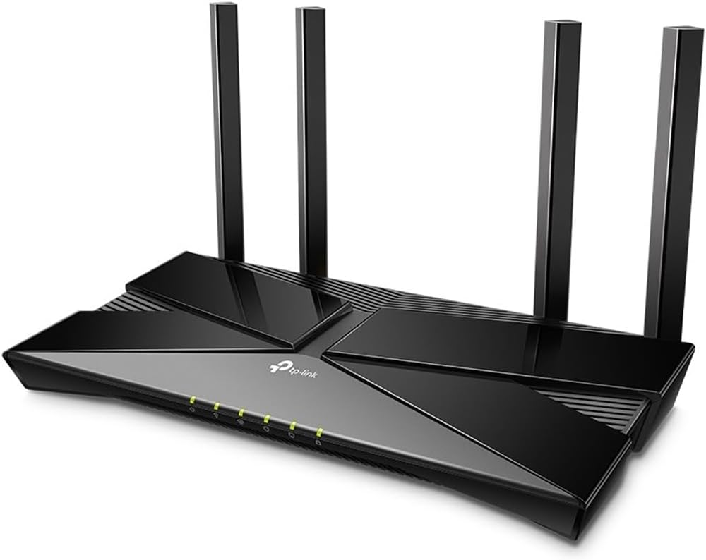 TP-Link XX230v(ES) V1.0 WLAN-Router, Dual-Band (2,4 GHz/5 GHz), Wi‑Fi 6 (802.11ax) 1201 Mbit/s, Gigabit Ethernet, 4x LAN, USB, Ethernet-WAN, Schwarz