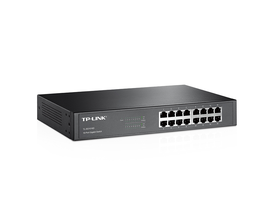 TP-Link 16-Port Gigabit Desktop/Rackmount Switch Unmanaged