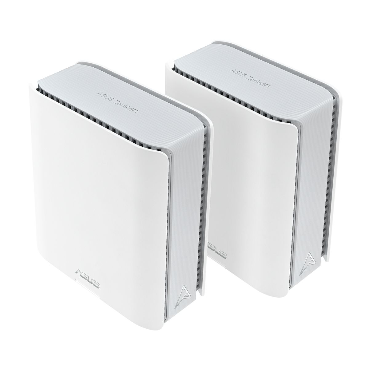 ASUS ZenWiFi BT8 2er-Pack Mesh-System, Tri-Band Wi‑Fi 7 (802.11be) bis 14 Gbit/s, 2x 2,5GbE, 3x LAN, USB 3.2, Weiß
