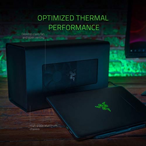 Razer Core X Chroma Externes Thunderbolt 3 Grafikkarten Gehäuse eGPU EU
