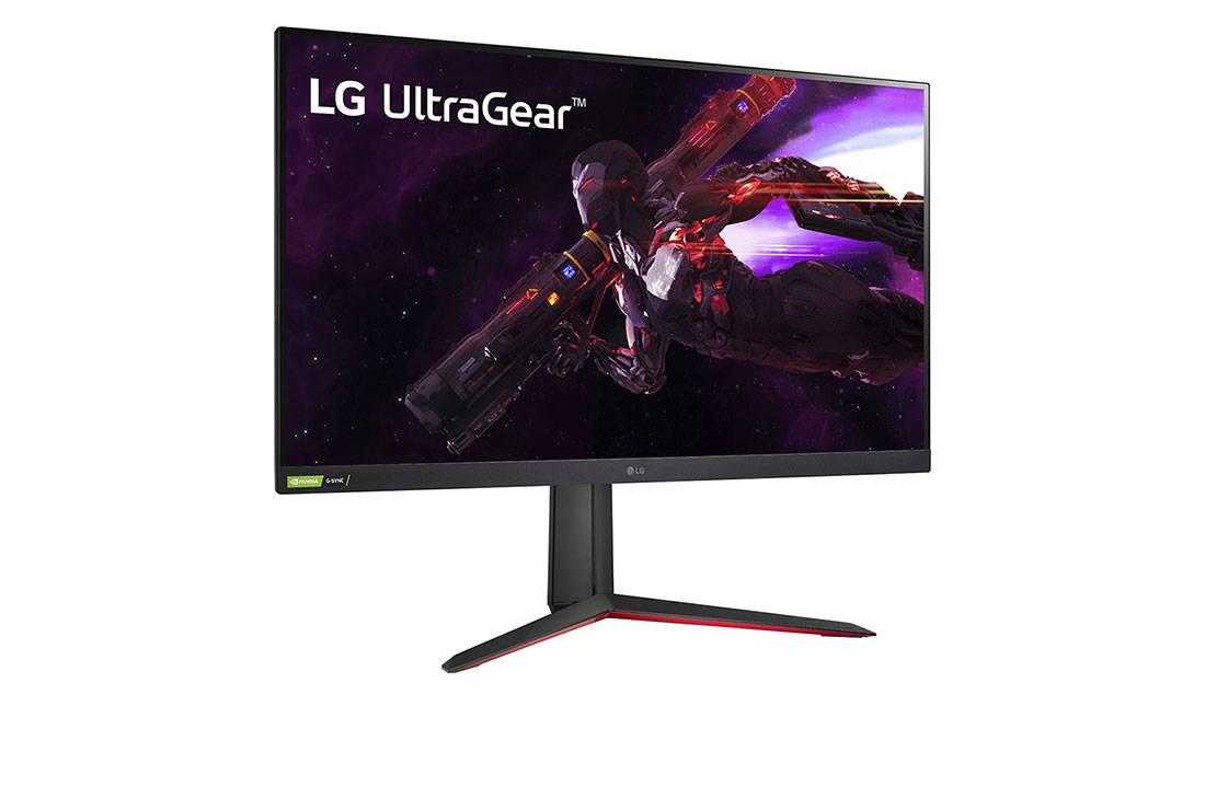 LG UltraGear 31.5" Gaming Monitor Nano IPS 1ms 180 Hz QHD 2560x1440 HDR HDMI DisplayPort FreeSync Premium