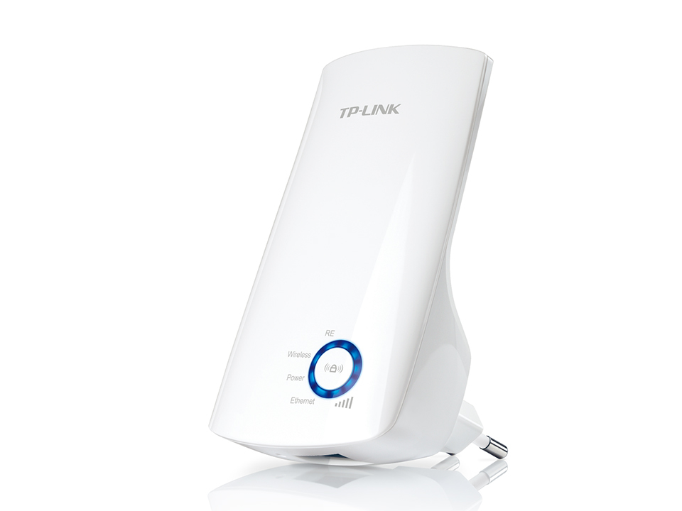 TP-Link TL-WA850RE(FR) WiFi Repeater - N300 WiFi Extender, WiFi Extender, WiFi Booster, 1 Ethernet Port, Vergrößert den WiFi Punkt, Kompatibel mit allen Internet Boxen, Weiß