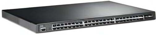 TP-LINK JetStream 48-Port Gigabit and 4-Port 10GE SFP+ L2+ Managed Switch with 48-Port PoE+