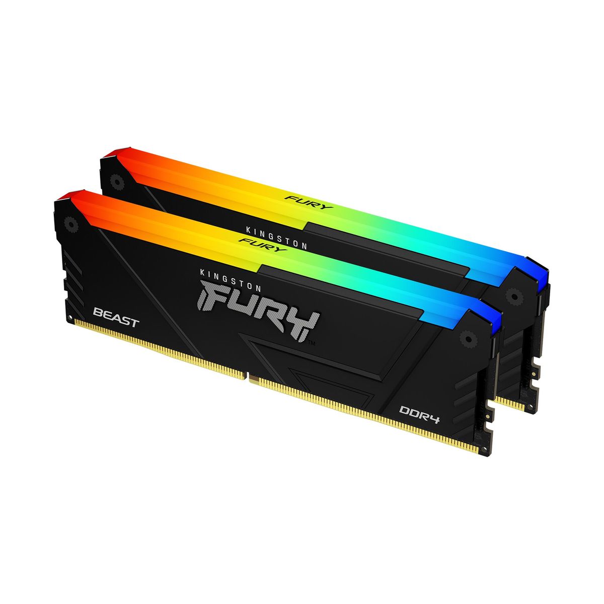 Kingston FURY Beast KF436C17BB2AK2/16 16GB (2x8GB) DDR4 3600 MT/s CL17 RGB