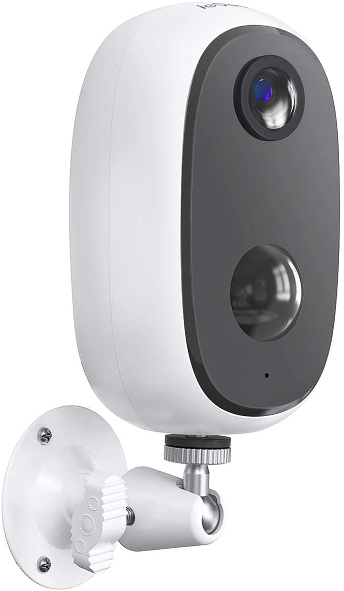 ieGeek Indoor / Outdoor WiFi Camera Battery 10000mAh Wireless, FHD 1080P Security Camera with Motion Detection, Two Way Audio, Night Vision, SD / Cloud Compatible