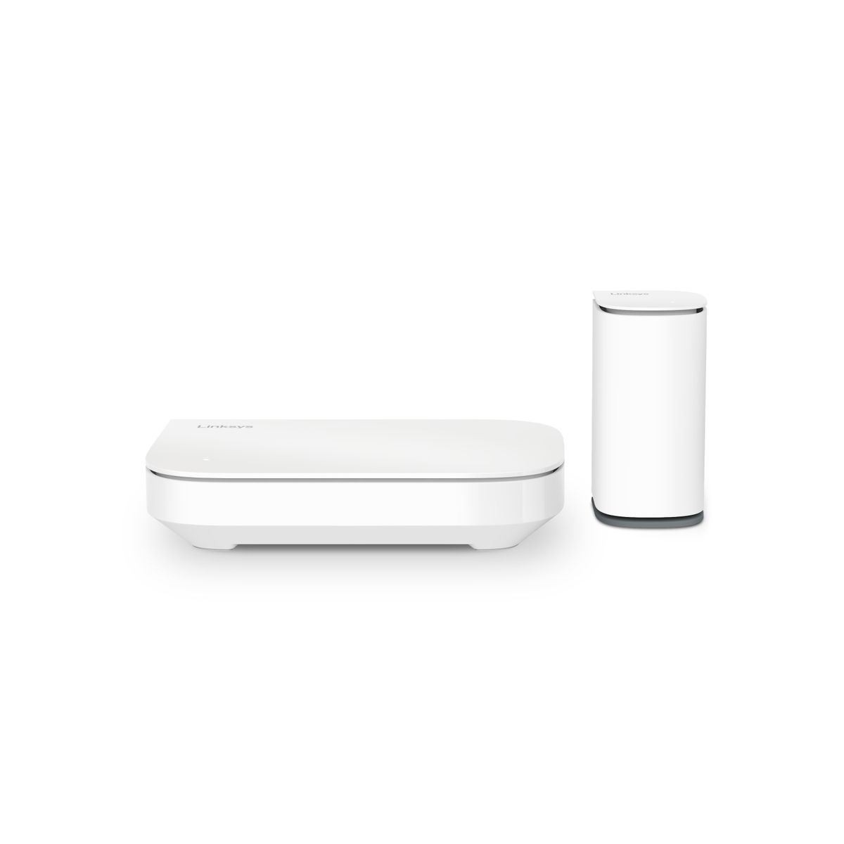 Linksys Velop Micro 6 Mesh-System Dual-Band 2,4/5 GHz Wi‑Fi 6 (802.11ax) 3000 Mbit/s Weiß, 2er Set, interne Antennen, Kombi-Stecker