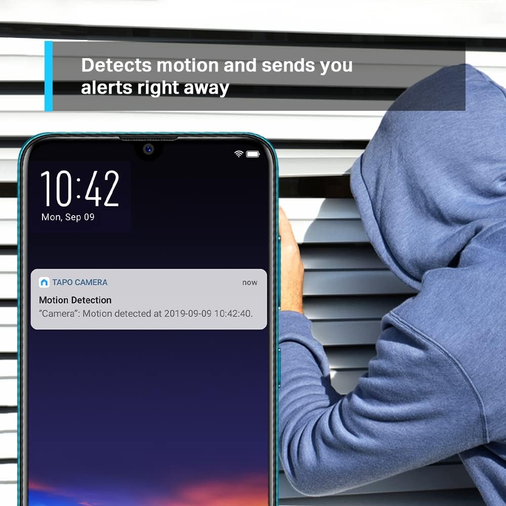 TP-Link Tapo TC70 Wi-Fi Home Security Kamera Schwenk Neige 1080p Nachtsicht v1.0