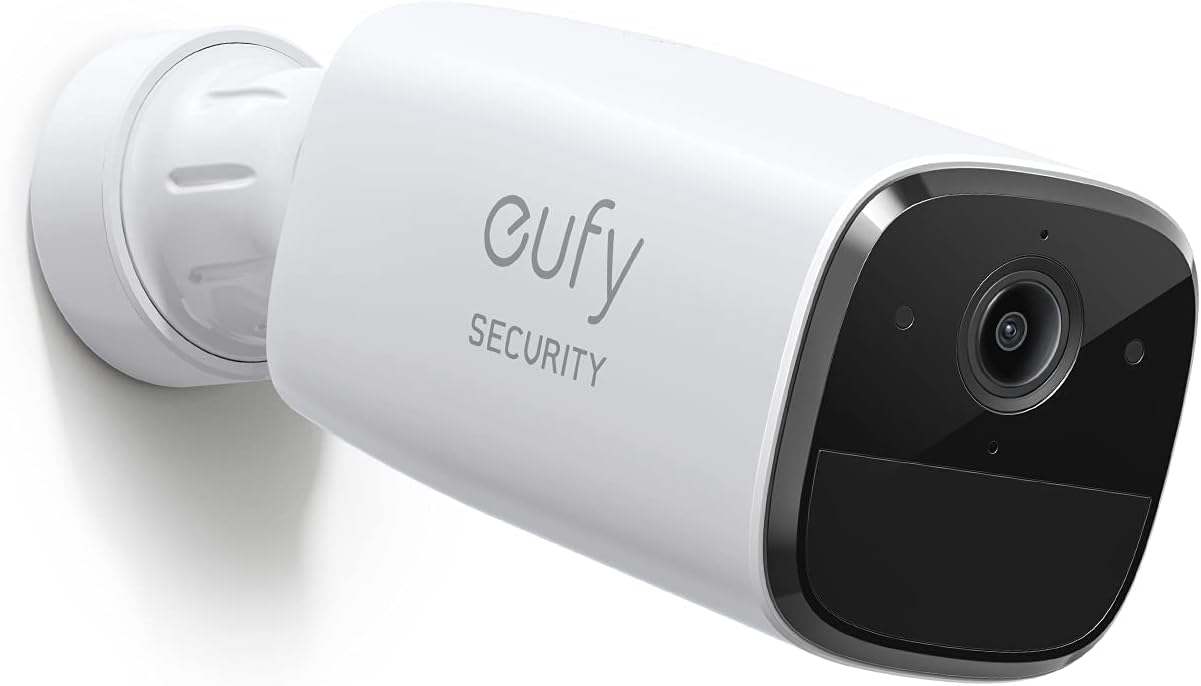 eufy security SoloCam E40, Sicherheitskamera für Draußen, WLAN, kabellos, Personenerkennung KI, Beidseitige Audiofunktion, 2K-Auflösung, 90 dB Alarm, wetterfest, gebührenfrei