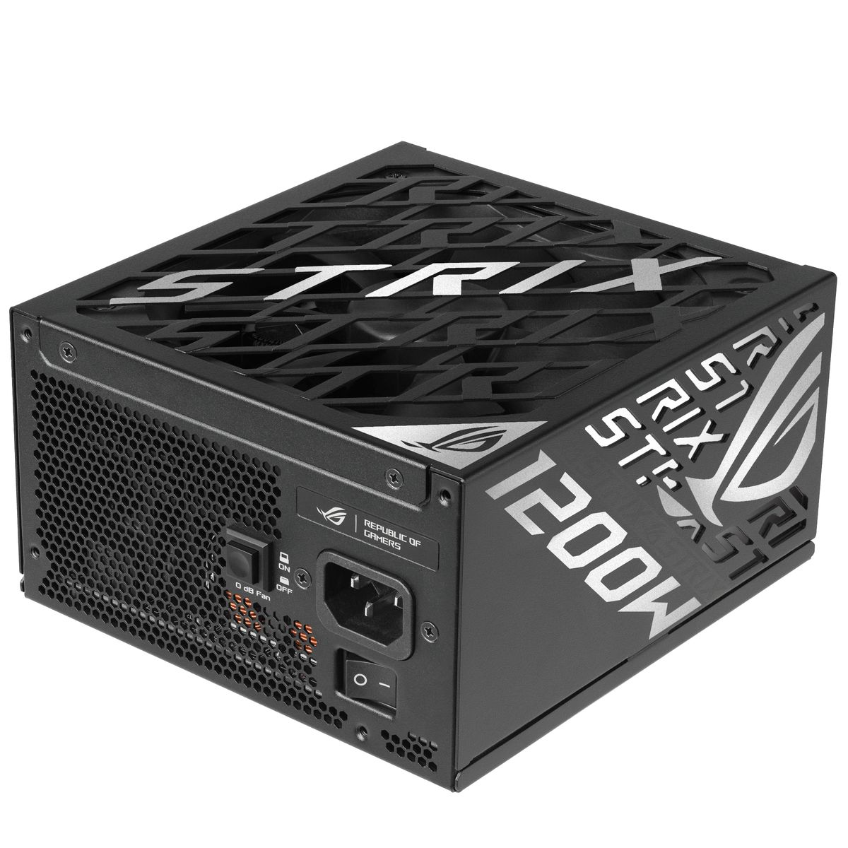 ASUS ROG Strix 1200W Platinum Netzteil, 1200 W, ATX 3.1, 80 PLUS Platinum, voll modular, Semi-passive, Schwarz
