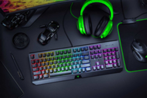 Razer BlackWidow Gaming Keyboard Green Switches Chroma RGB DEU Layout QWERTZ