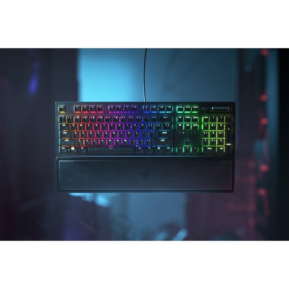 Razer BlackWidow V3 Gaming Keyboard Green Switches Chroma RGB PRT Layout QWERTY